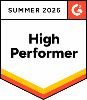 G2 Summer 2026 High Performer award