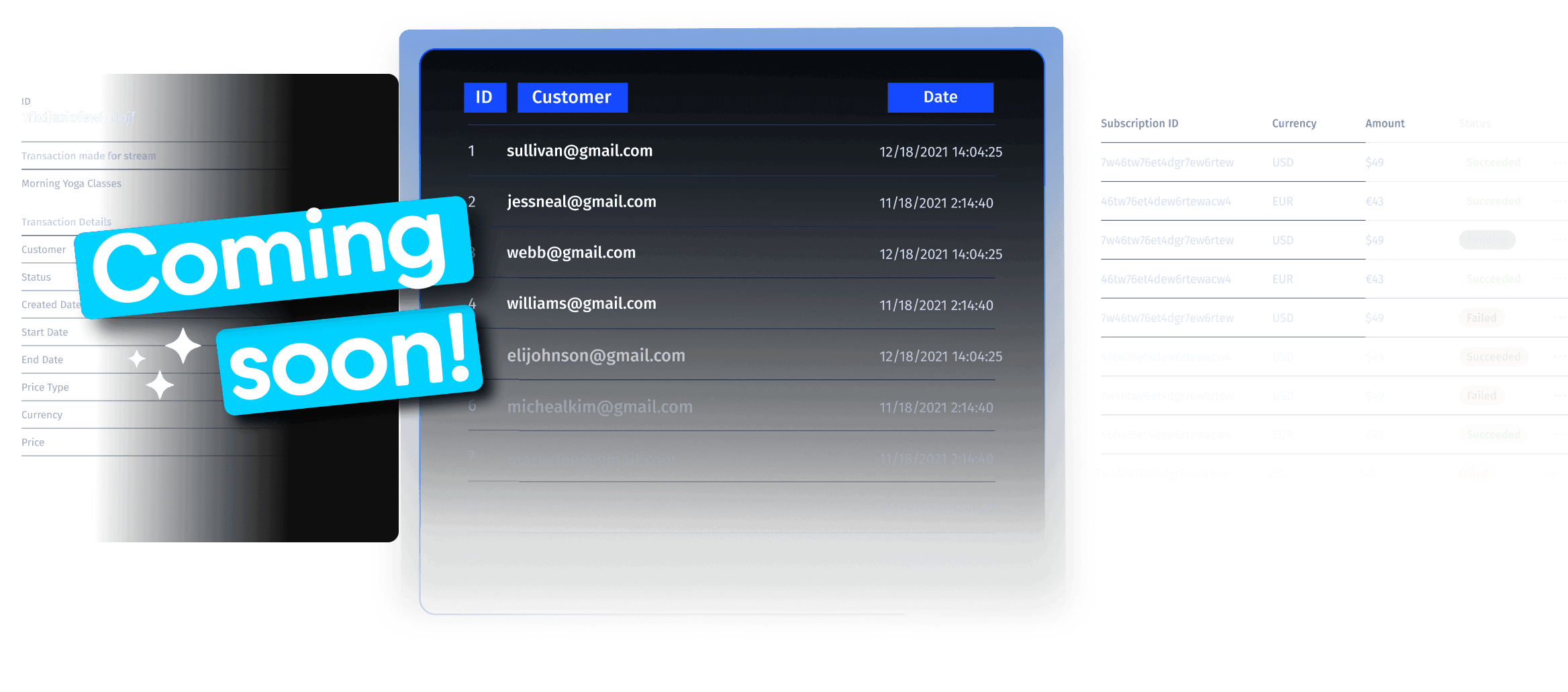 Castr subscriber analytics dashboard
