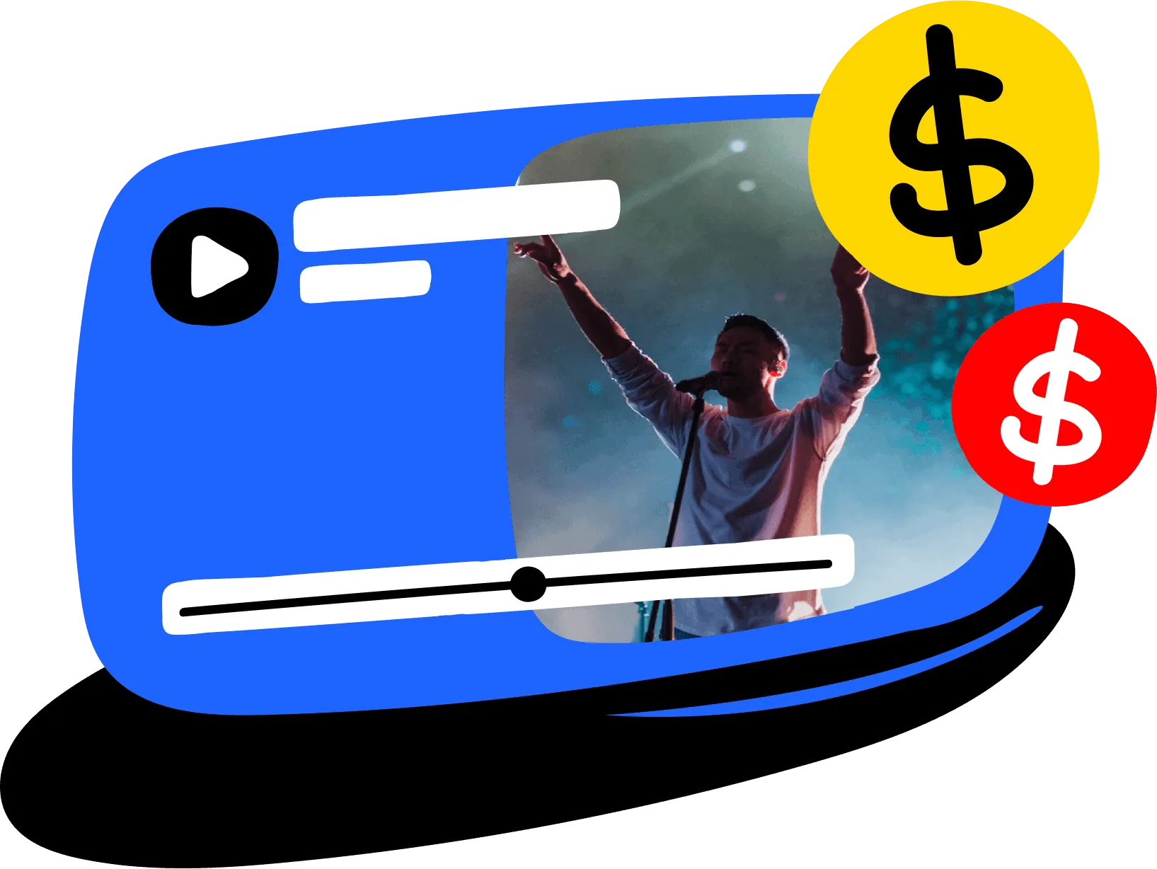 Monetizing an audio stream