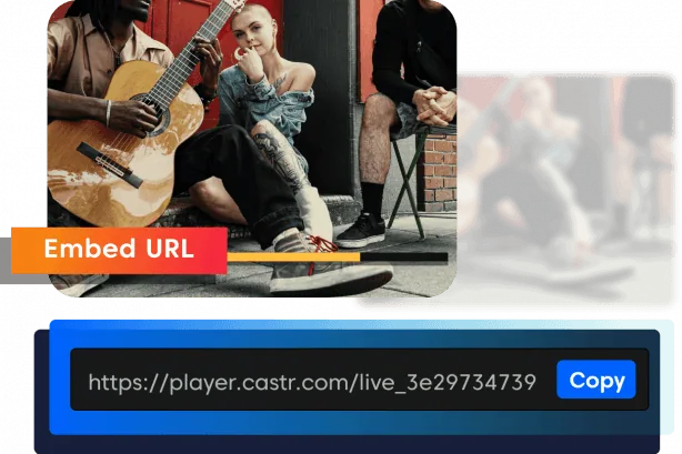 Embed Player for TV and Radio Streaming