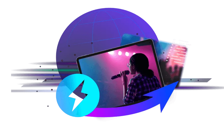 Launch fast with live stream API