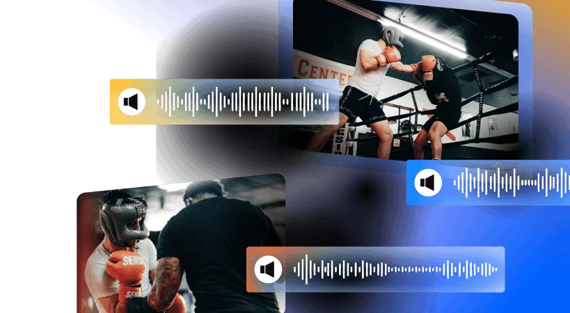 Mixing audio across live video sources