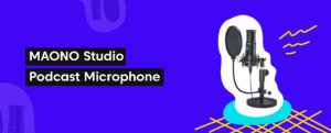 MAONO Studio Podcast Microphone