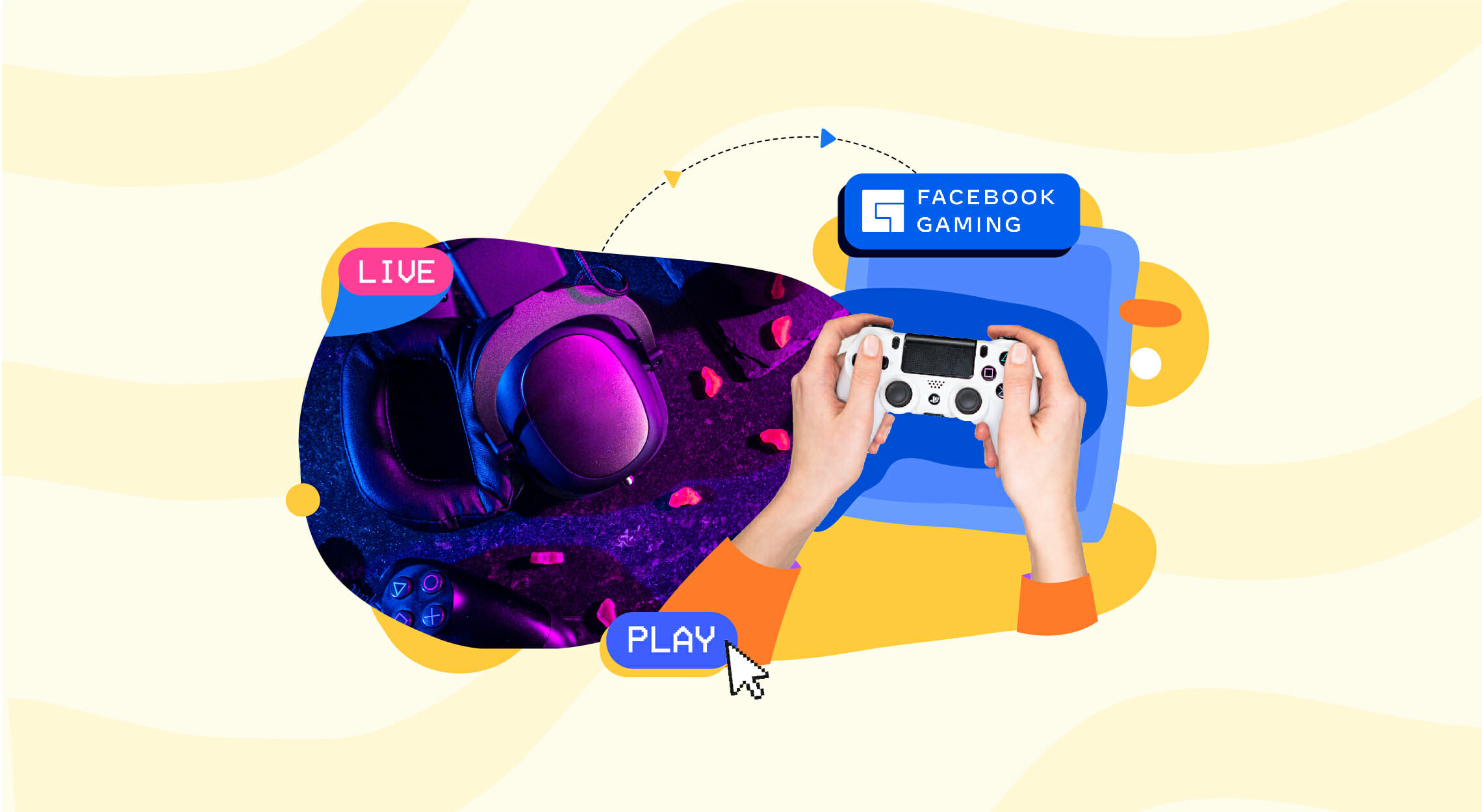 Facebook gaming watch play best sale and connect