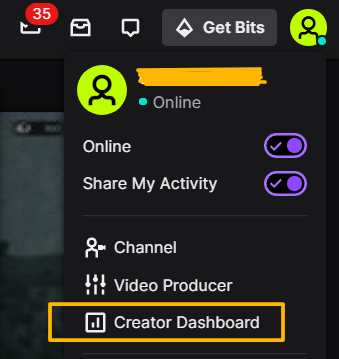 how to find stream key on twitch