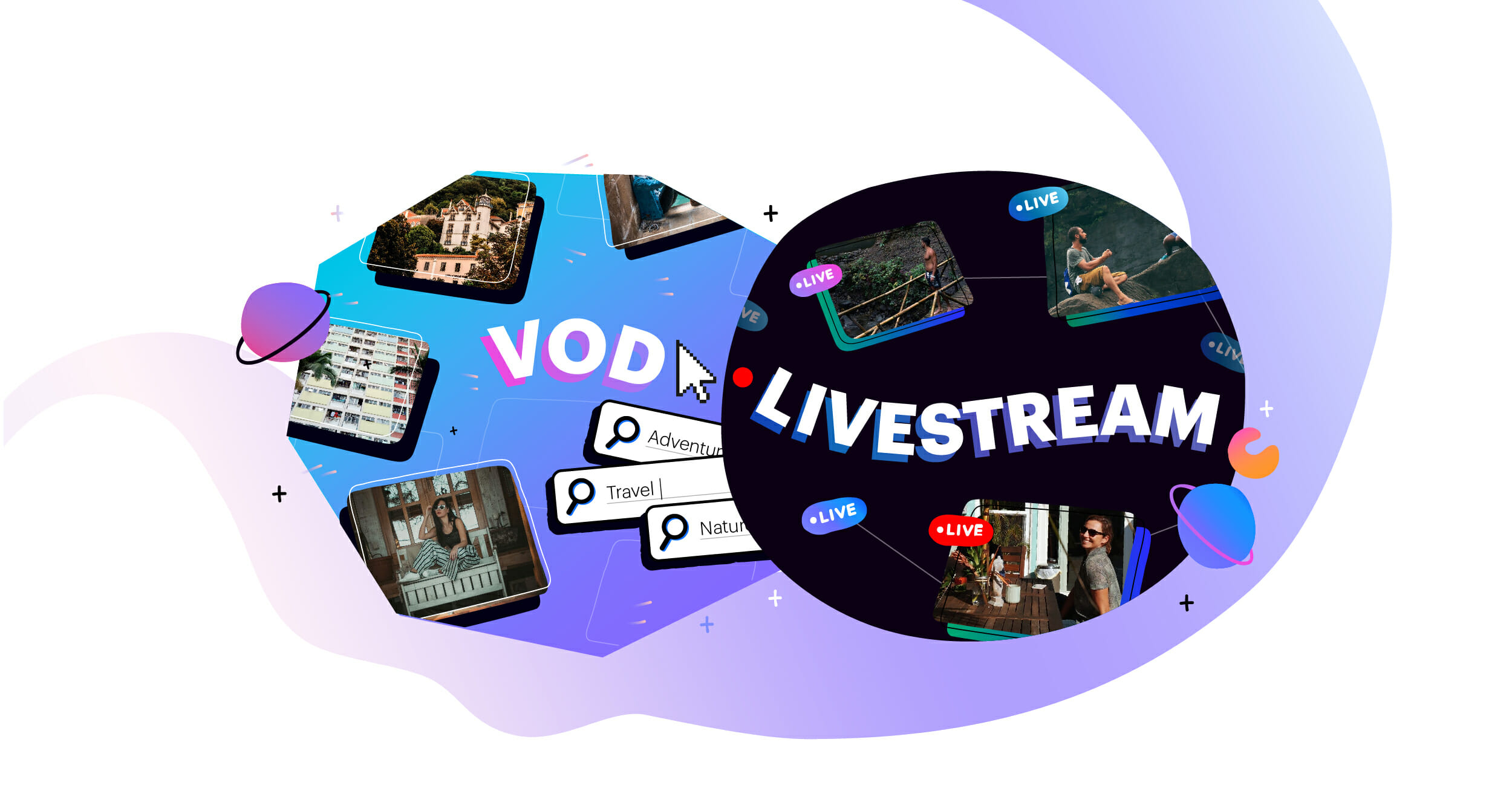 vod and live streaming