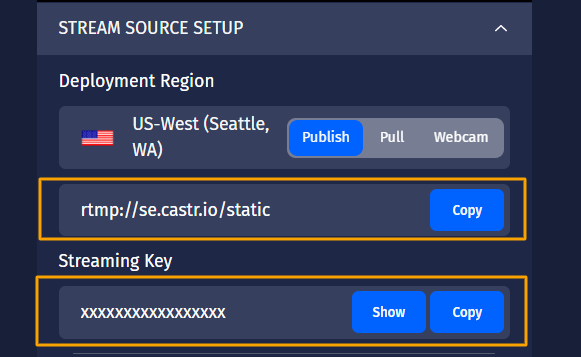 How to Connect Castr to vMix