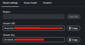 LinkedIn Stream Key and URL