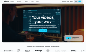 Vimeo User Interface