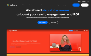 Kaltura User Interface