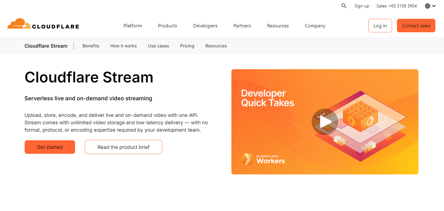 cloudflare stream