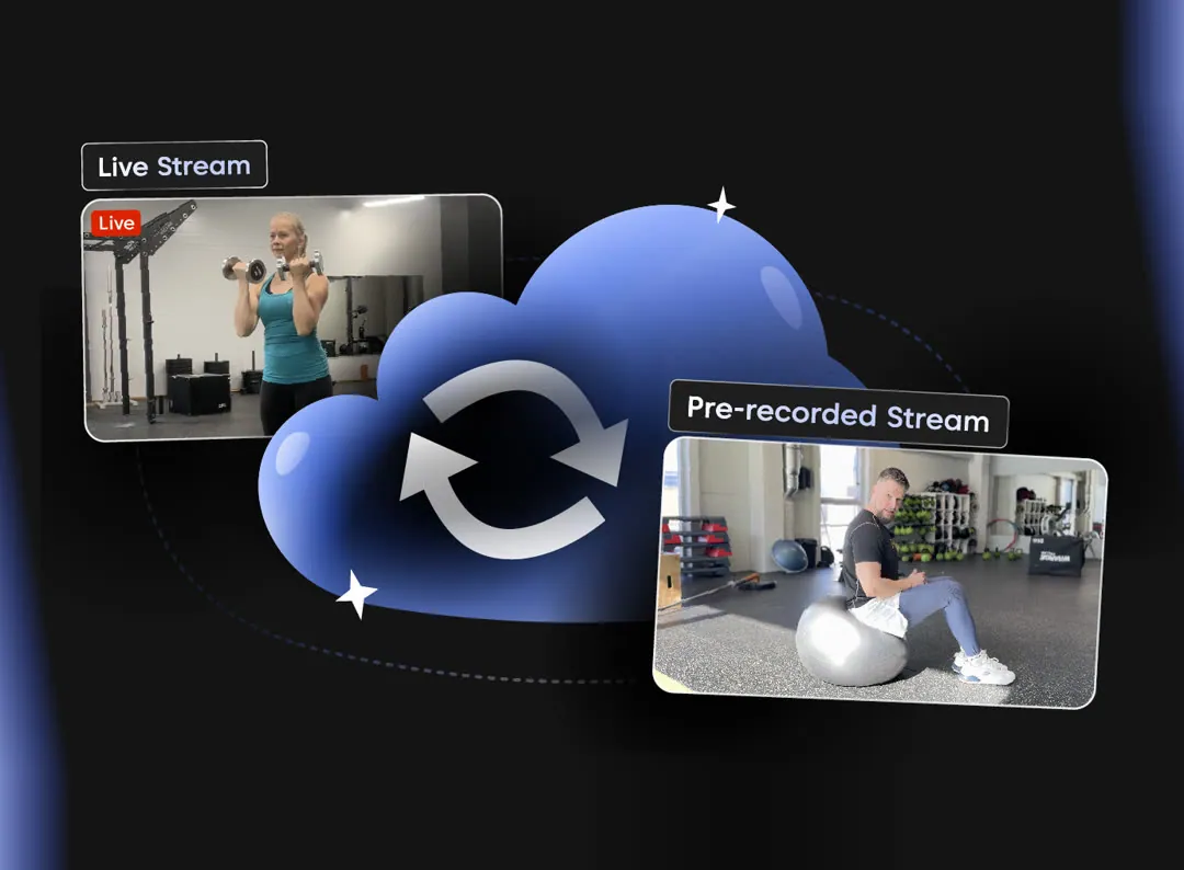 Backup and pre-recorded workflows