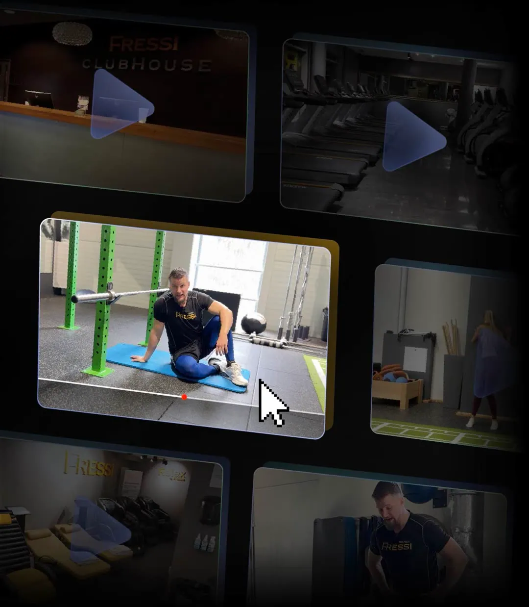 On-demand workout library