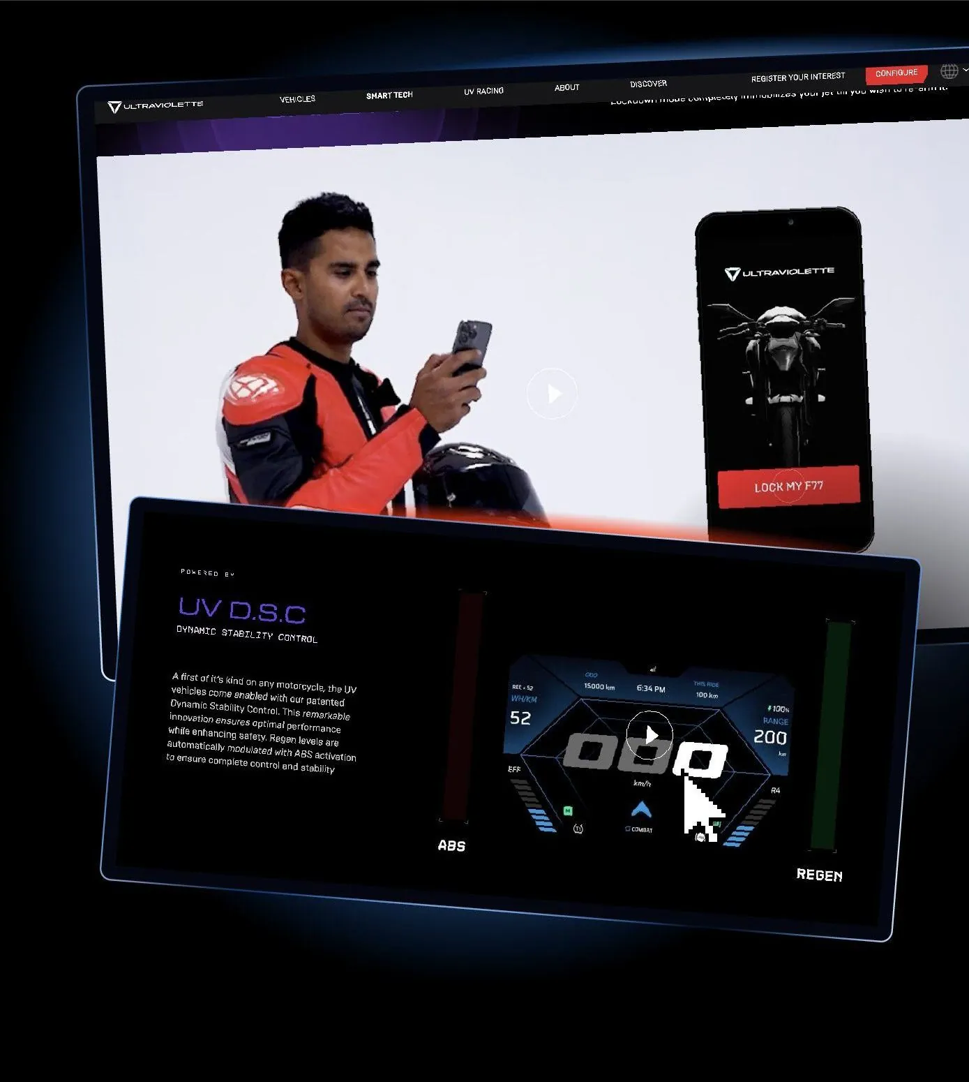 Connected vehicle features shown through video on web and mobile