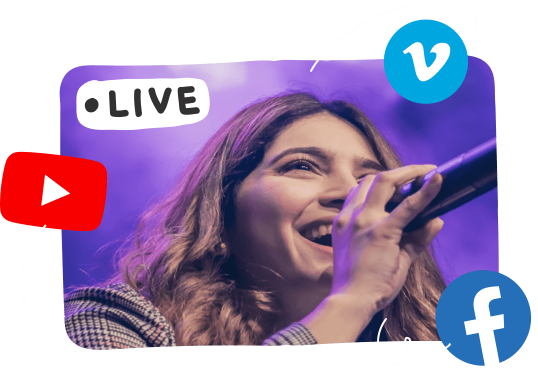 Stream Live Events or Concerts on Your Own Video Player
